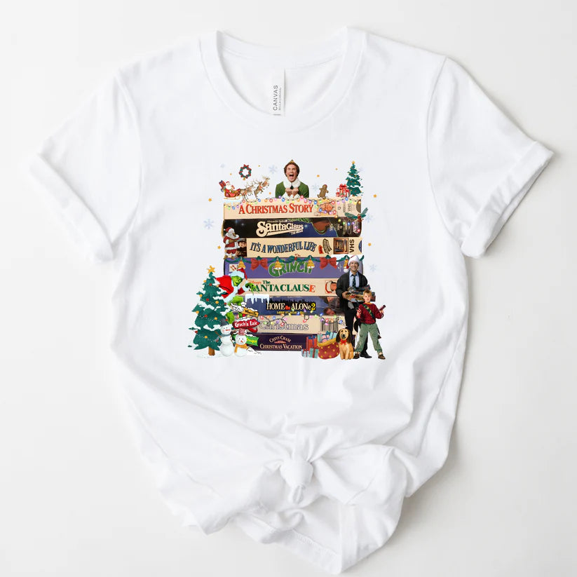 Classic Christmas Movies Tee