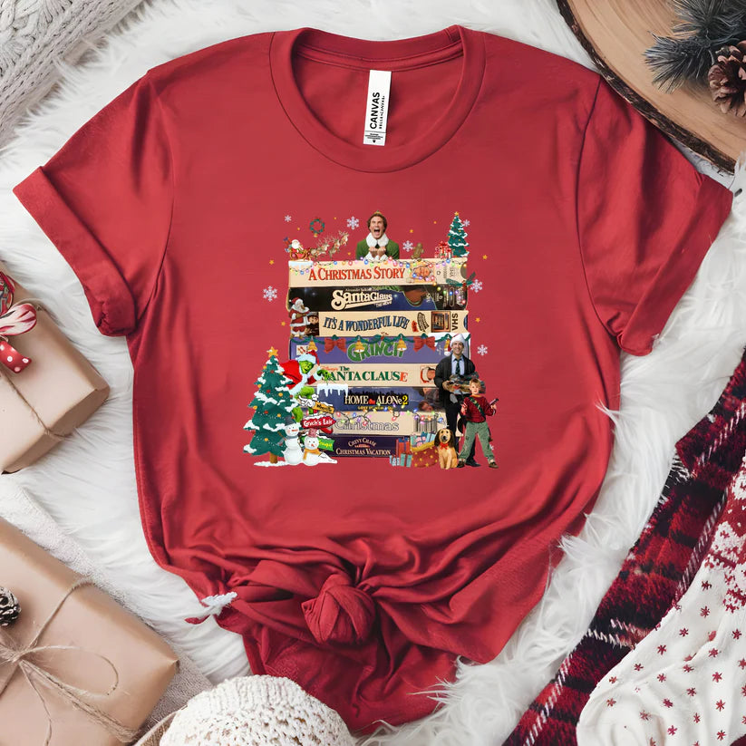Classic Christmas Movies Tee