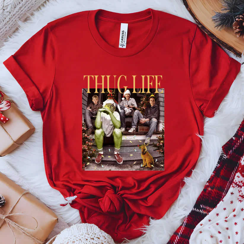 Christmas Thug Life Tee or Sweatshirt