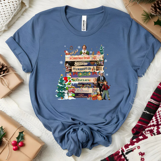 Classic Christmas Movies Tee