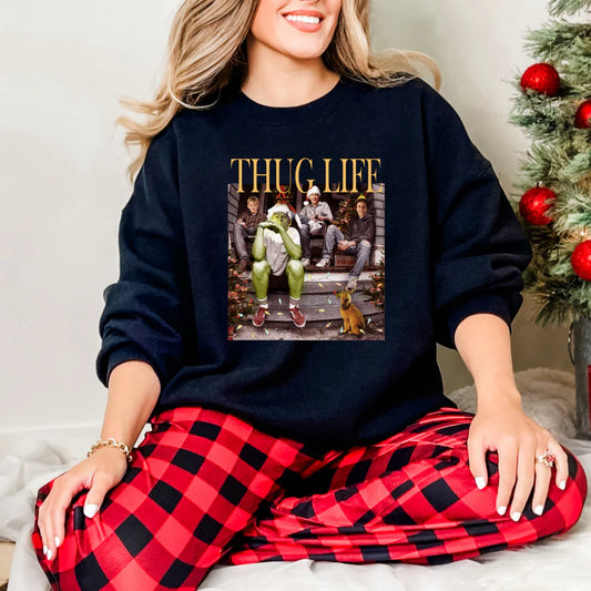 Christmas Thug Life Tee or Sweatshirt