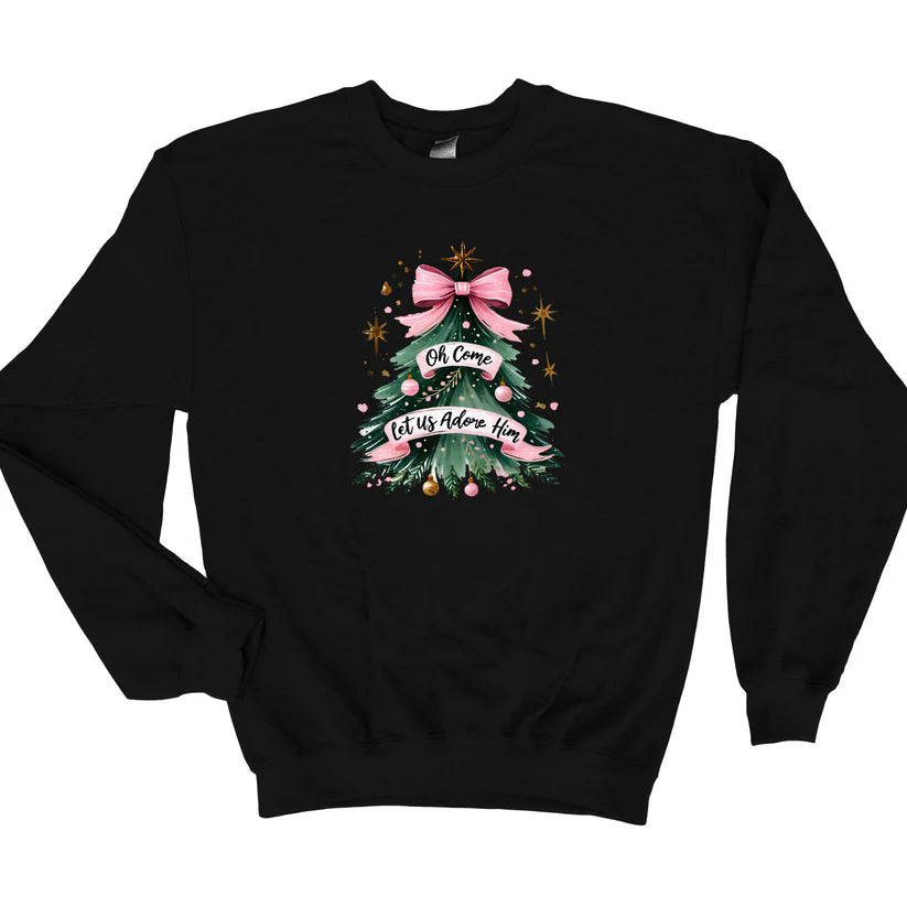Let us adore him Tee or Sweatshirt