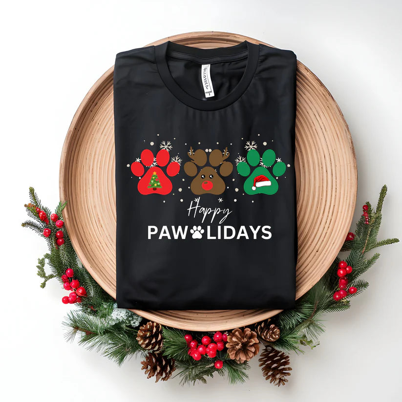 Festive Raccoon Tee or Sweatshirt