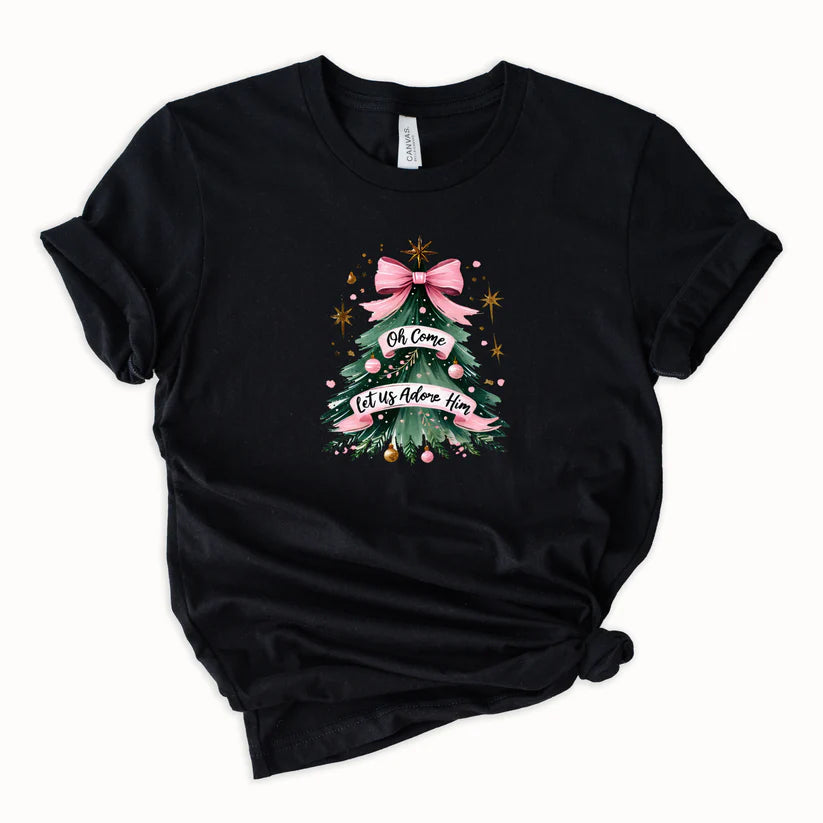 Let us adore him Tee or Sweatshirt