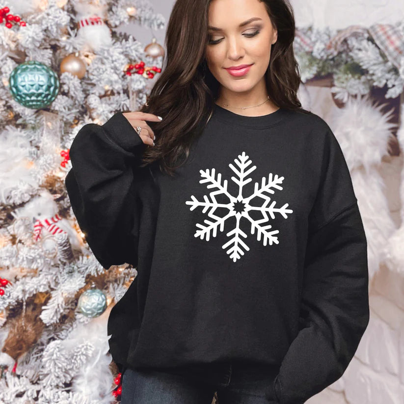Winter Snowflake Sweatshirt