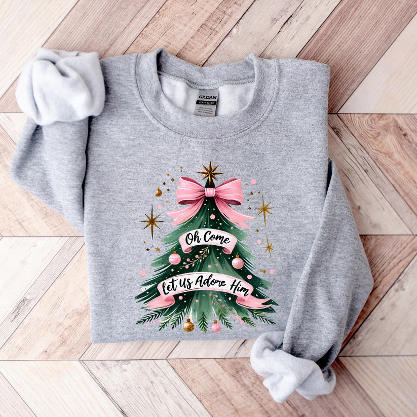 Let us adore him Tee or Sweatshirt