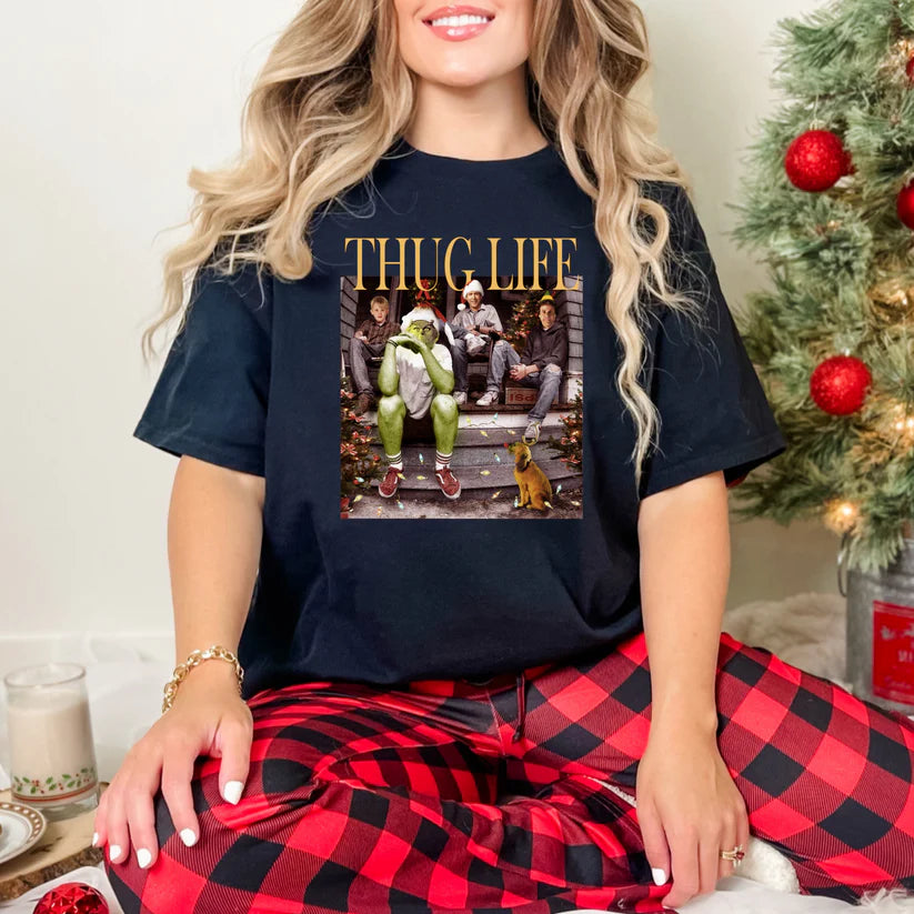 Christmas Thug Life Tee or Sweatshirt