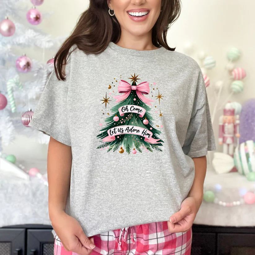 Let us adore him Tee or Sweatshirt